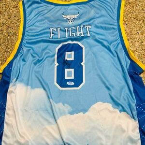 Zach Lavine Signed Chicago Bulls Specialty Flight Edition Jersey PSA/DNA